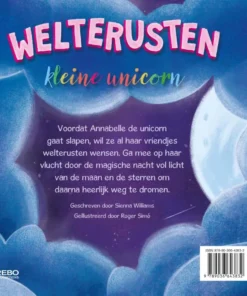 Welterusten kleine unicorn - Afbeelding 2