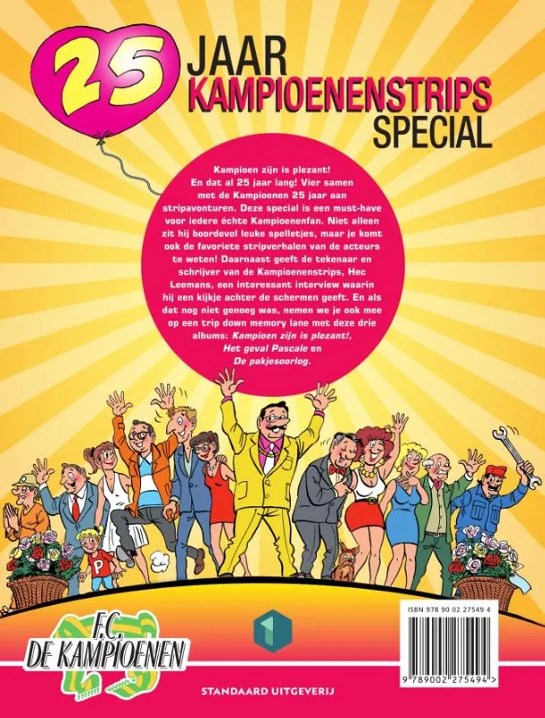 F.C. De Kampioenen scheurkalender 2027 | 9789002275494 F.C. De Kampioenen scheurkalender 2027 - Afbeelding 2