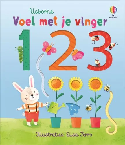 Voel met je vinger 123 | 9781474996440 Voel met je vinger 123