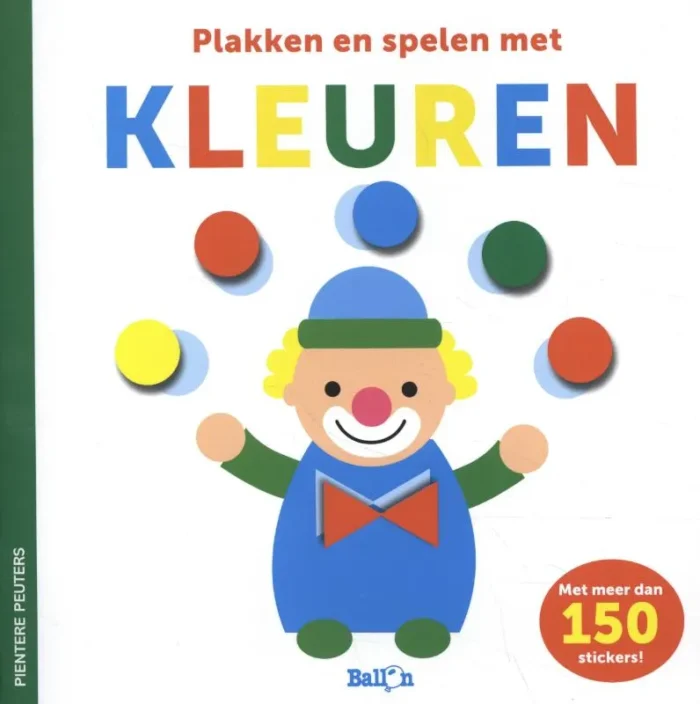 Plakken en spelen met kleuren