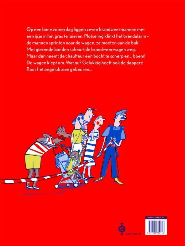 Roos redt de brandweer | 9789025780746 Roos redt de brandweer - Afbeelding 2