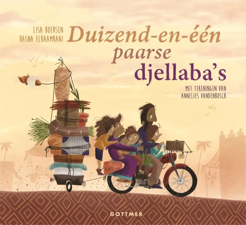 Duizend-en-één paarse djellaba's | 9789025773199 Duizend-en-één paarse djellaba's