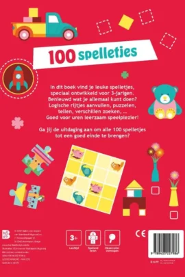 100 spelletjes voor 3-jarigen | 9789403227986