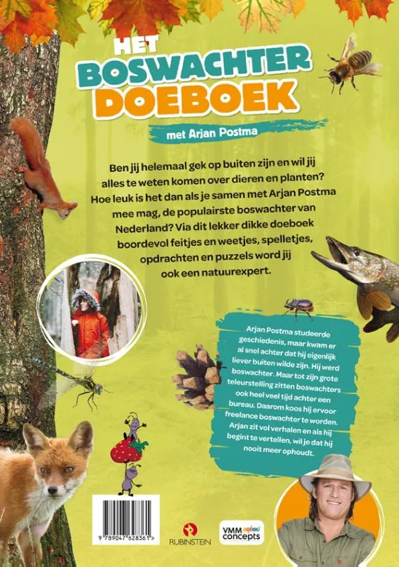 Boswachter doeboek met Arjan Postma | 9789047628361 Boswachter doeboek met Arjan Postma - Afbeelding 2