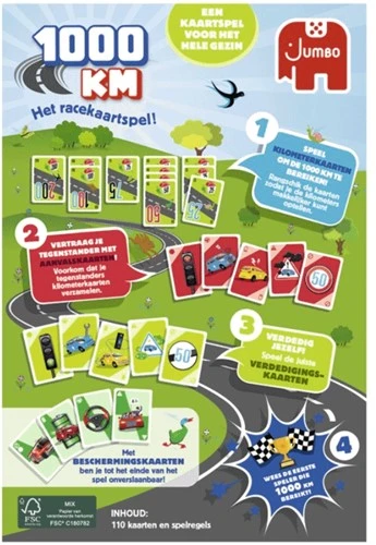 1000KM kaartspel | 8710126199404 1000KM kaartspel - Afbeelding 2