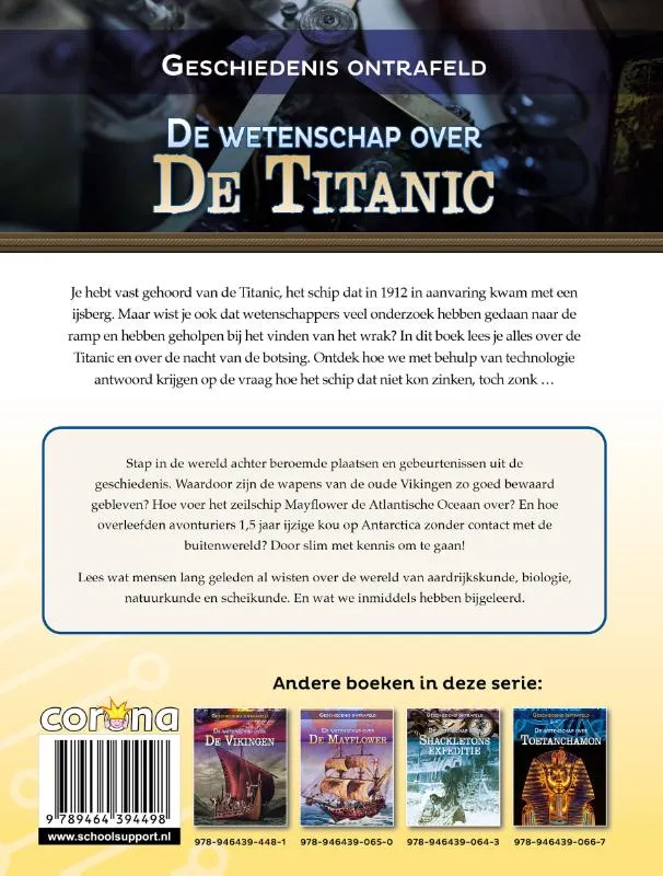 De wetenschap over de Titanic | 9789464394498 De wetenschap over de Titanic - Afbeelding 2