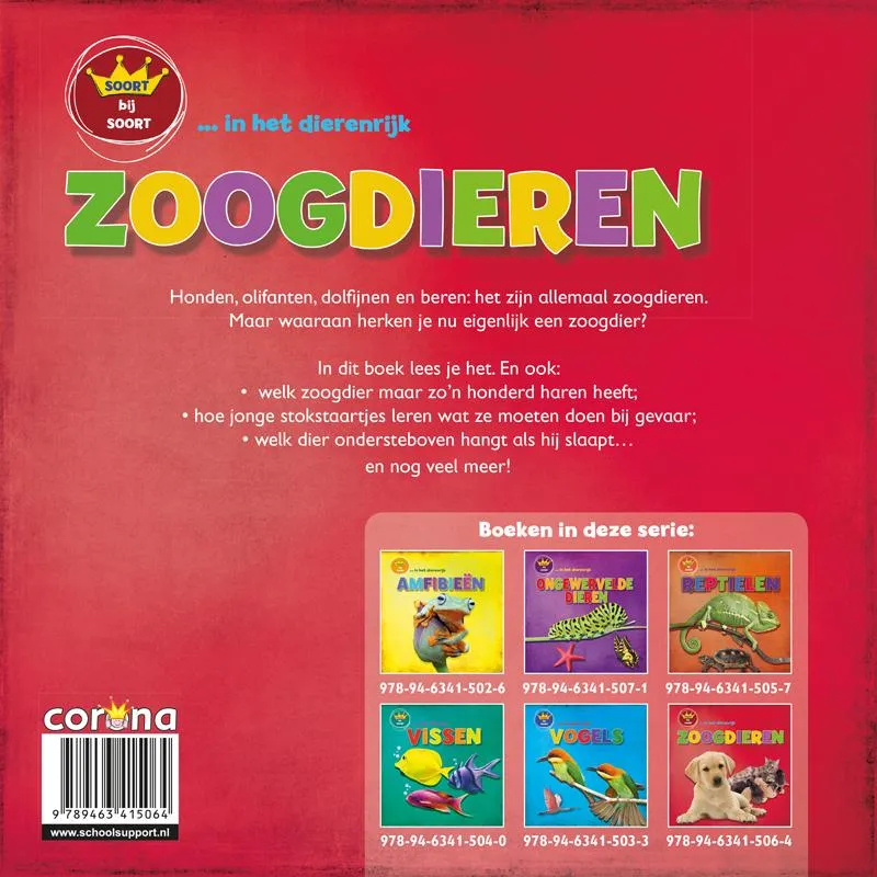 Zoogdieren | 9789463415064 Zoogdieren - Afbeelding 2