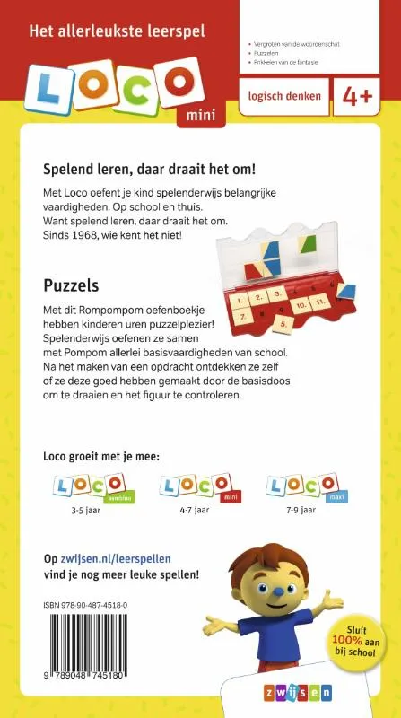 Rompompom puzzels | 9789048745180 Rompompom puzzels - Afbeelding 2