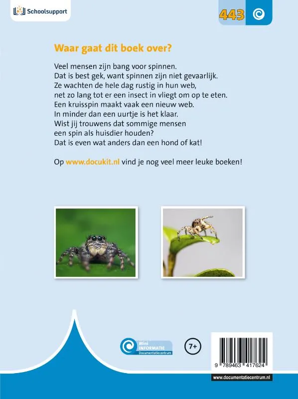 Spinnen | 9789463417624 Spinnen - Afbeelding 2