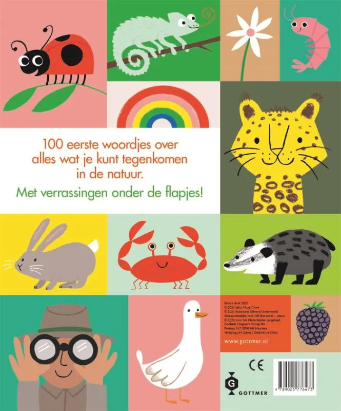 100 eerste woordjes in de natuur | 9789025776473 100 eerste woordjes in de natuur - Afbeelding 2