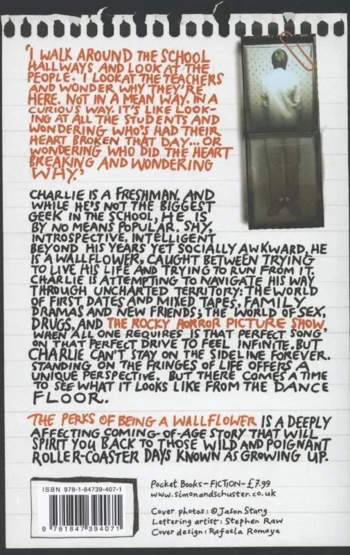 The Perks of Being a Wallflower | 9781847394071 The Perks of Being a Wallflower - Afbeelding 2