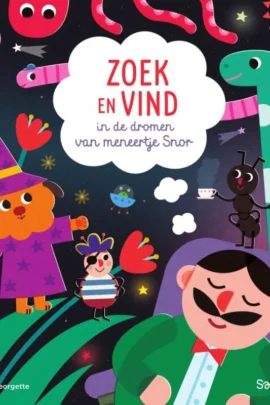 Zoek en vind in de dromen van meneertje Snor