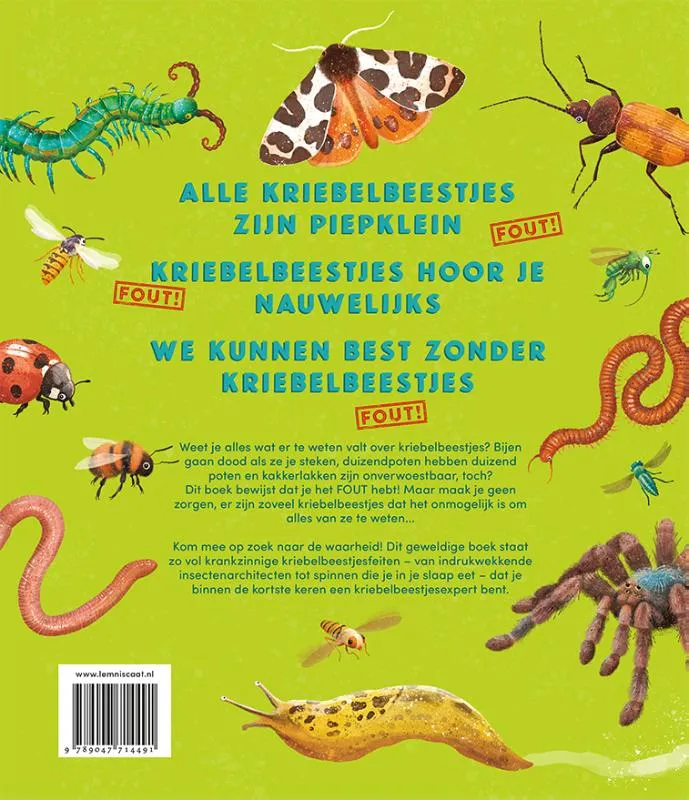 Alles wat je weet over kriebelbeestjes is FOUT! | 9789047714491 Alles wat je weet over kriebelbeestjes is FOUT! - Afbeelding 2