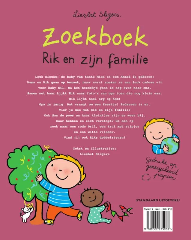 Zoekboek Rik en zijn familie | 9789002275968 Zoekboek Rik en zijn familie - Afbeelding 2