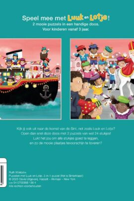 Puzzelen met Luuk en Lotje. 2-in-1-puzzel Sinterklaas | 5407009981364