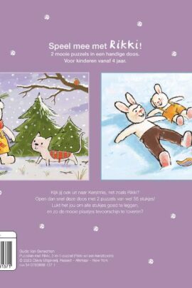 Puzzelen met Rikki. 2-in-1-puzzel Kerstmis | 5407009981371 Puzzelen met Rikki. 2-in-1-puzzel Kerstmis | 5407009981371