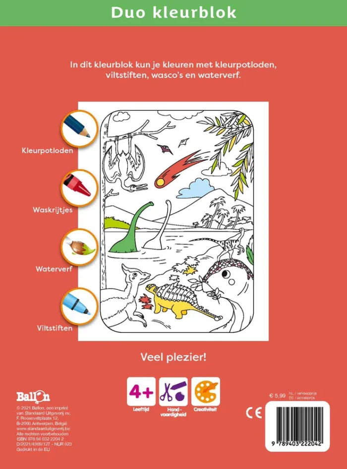 Dinosaurussen en dieren - Afbeelding 2
