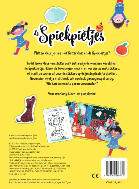 Plakken en kleuren | 9789002286773 Plakken en kleuren - Afbeelding 2