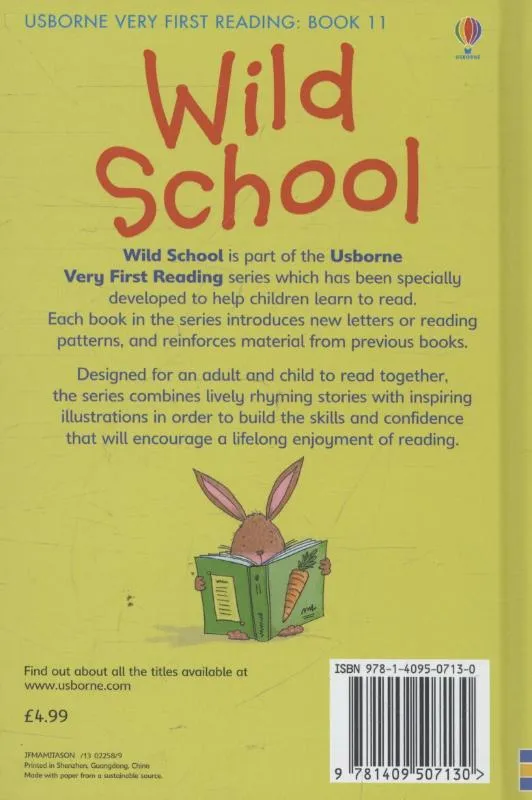 Wild School | 9781409507130 Wild School - Afbeelding 2