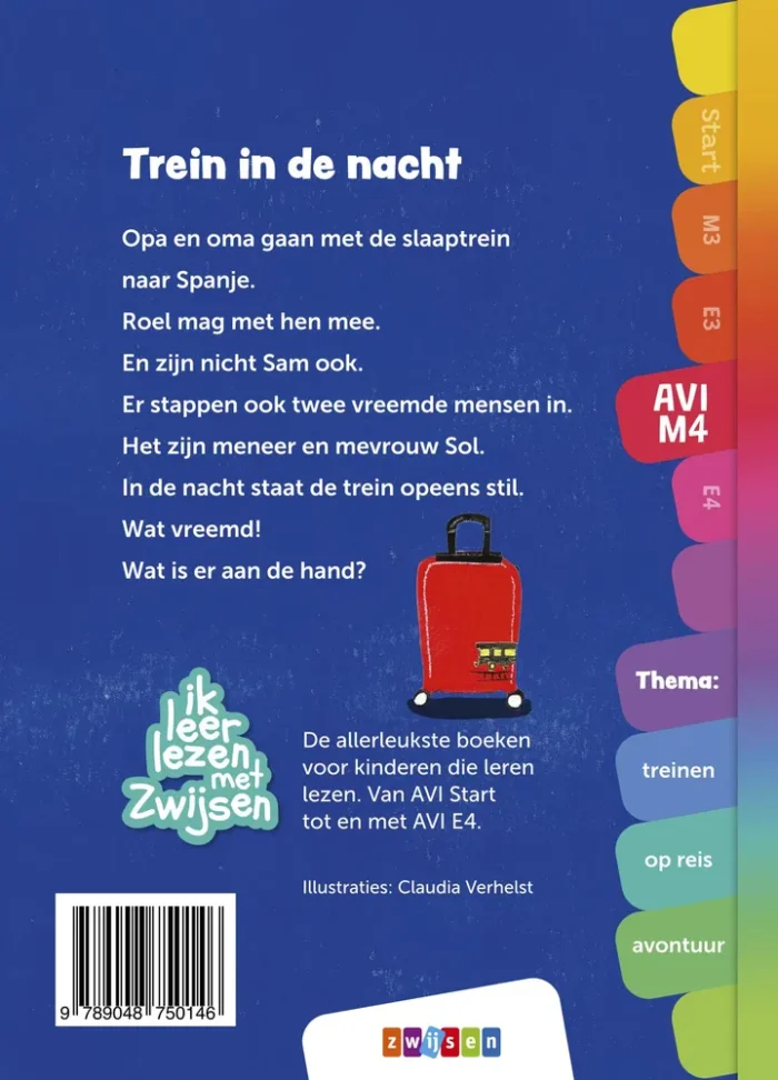 Trein in de nacht - Afbeelding 2