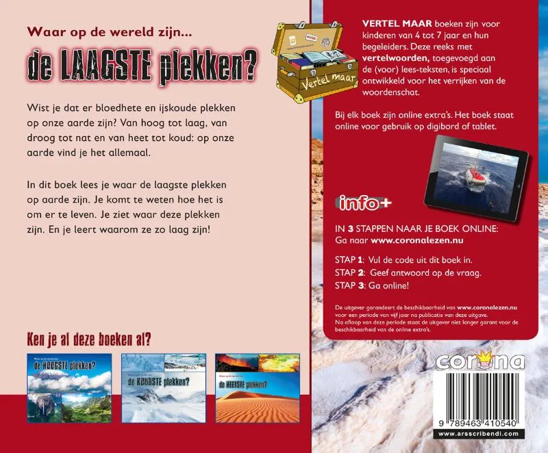 Waar op aarde zijn... de laagste plekken? | 9789463410540 Waar op aarde zijn... de laagste plekken? - Afbeelding 2