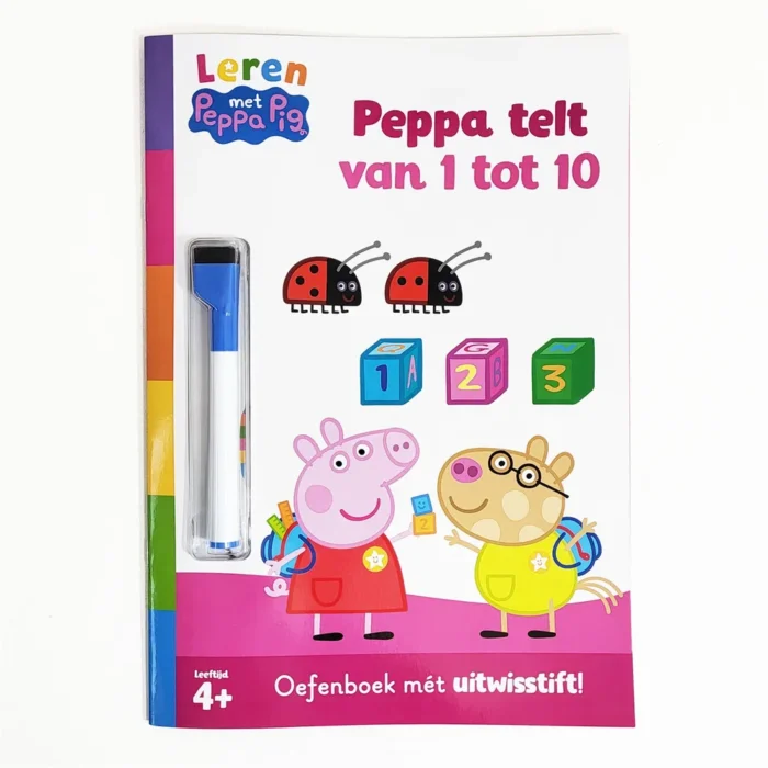 Peppa telt van 1 tot 10