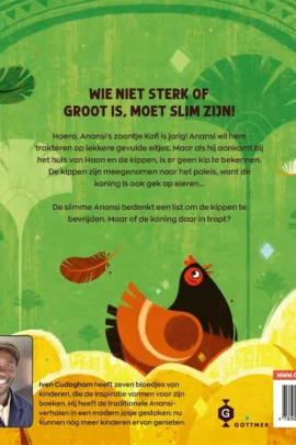 Alternative view of Anansi de spin en de eieren voor de koning