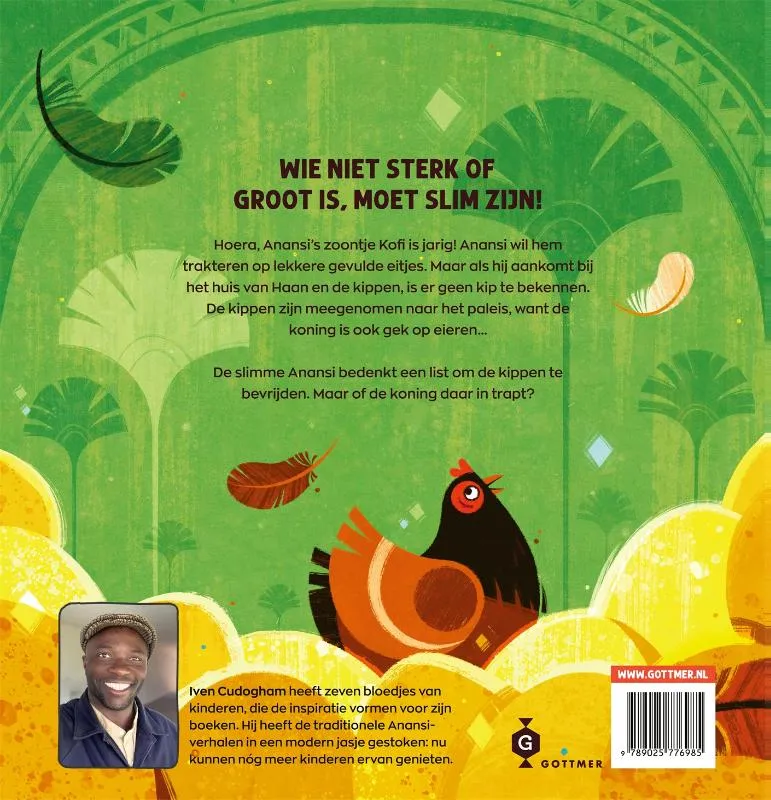 Anansi de spin en de eieren voor de koning | 9789025776985 Anansi de spin en de eieren voor de koning - Afbeelding 2