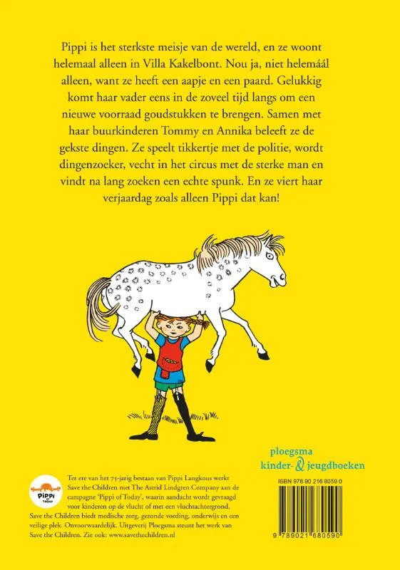Pippi Langkous is jarig | 9789021680590 Pippi Langkous is jarig - Afbeelding 2