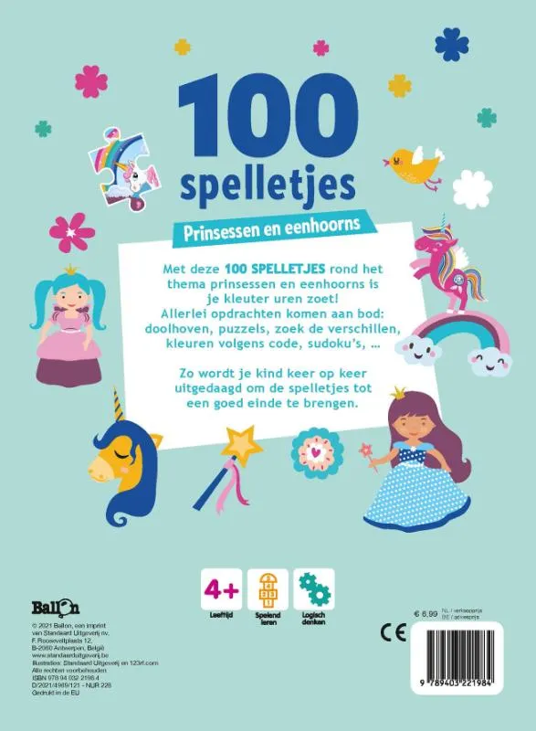 Prinsessen en eenhoorns | 9789403221984 Prinsessen en eenhoorns - Afbeelding 2