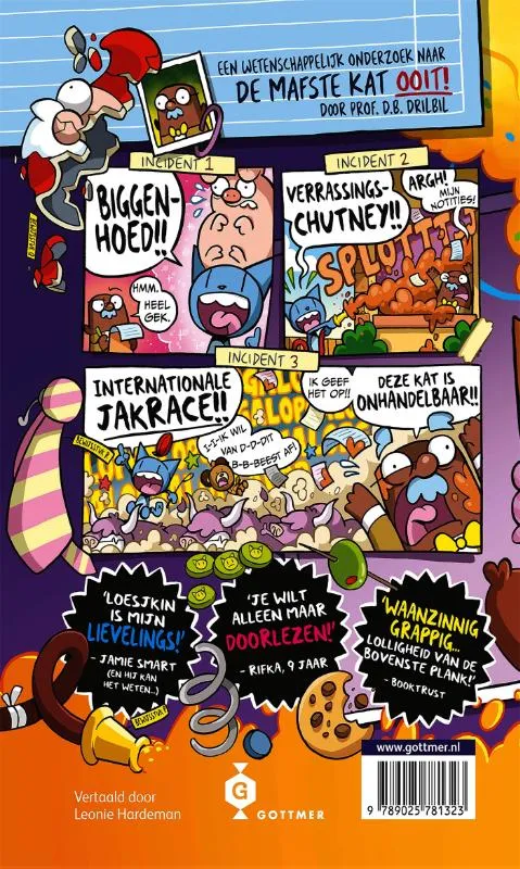 Loesjkin is de mafste kat ter wereld! | 9789025781330 Loesjkin is de mafste kat ter wereld! - Afbeelding 2