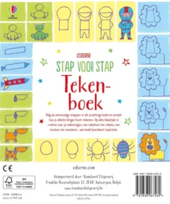 Stap voor stap tekenboek | 9781836067269
