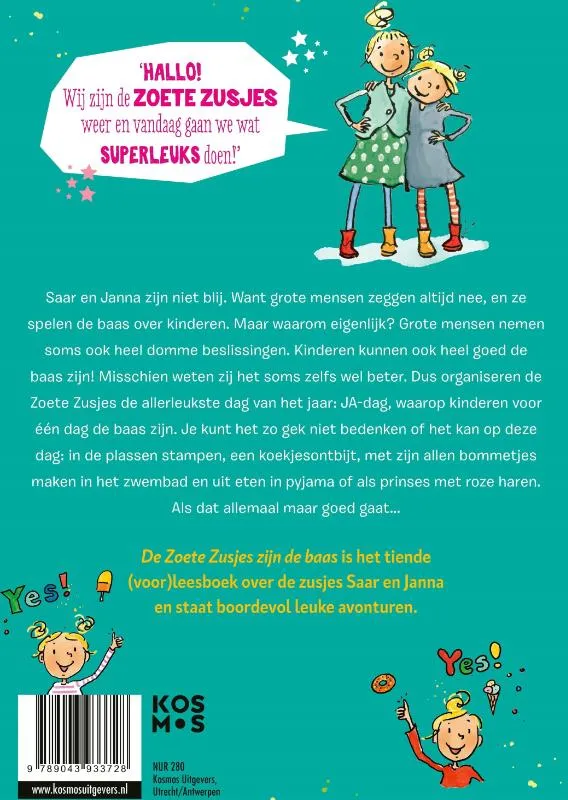 De Zoete Zusjes zijn de baas | 9789043933728 De Zoete Zusjes zijn de baas - Afbeelding 2