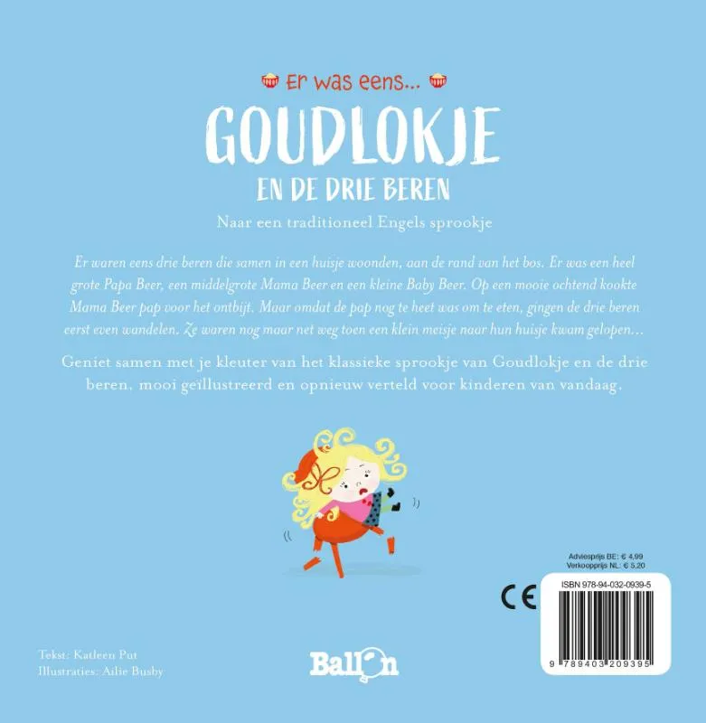 Goudlokje en de drie beren | 9789403209395 Goudlokje en de drie beren - Afbeelding 2