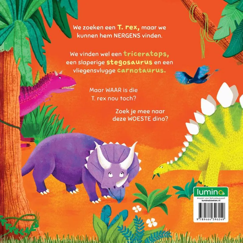Op zoek naar een T. rex | 9789464396249 Op zoek naar een T. rex - Afbeelding 2