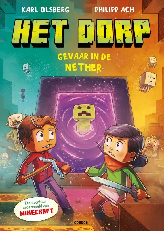 Gevaar in de Nether | 9789493356665 Gevaar in de Nether