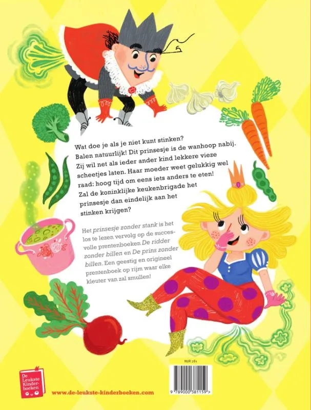 Het prinsesje zonder stank | 9789000381159 Het prinsesje zonder stank - Afbeelding 2