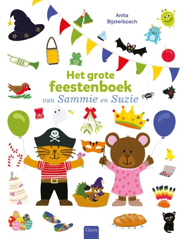 Het grote feestenboek van Sammie en Suzie | 9789044849332 Het grote feestenboek van Sammie en Suzie