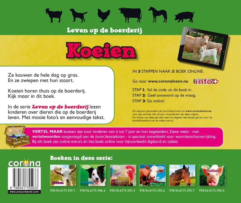 Koeien | 9789461755933 Koeien - Afbeelding 2
