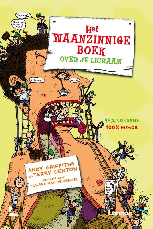 Het waanzinnige boek over je lichaam | 9789401424172 Het waanzinnige boek over je lichaam