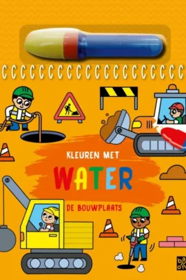 Kleuren met water voor de kleintjes