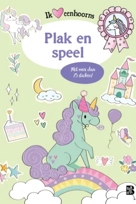 Eenhoorns, plak en speel