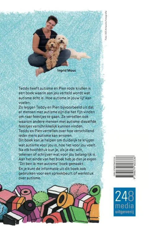 Teddy heeft autisme en Pien rode krullen | 9789079603336 Teddy heeft autisme en Pien rode krullen - Afbeelding 2