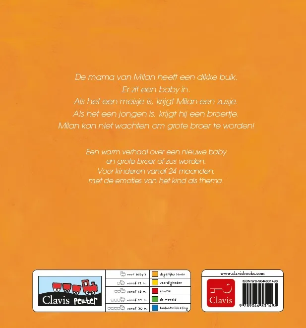 Milan wordt grote broer | 9789044831498 Milan wordt grote broer - Afbeelding 2