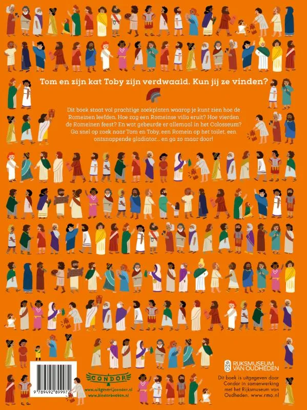 Op zoek naar Tom bij de Romeinen | 9789492899972 Op zoek naar Tom bij de Romeinen - Afbeelding 2