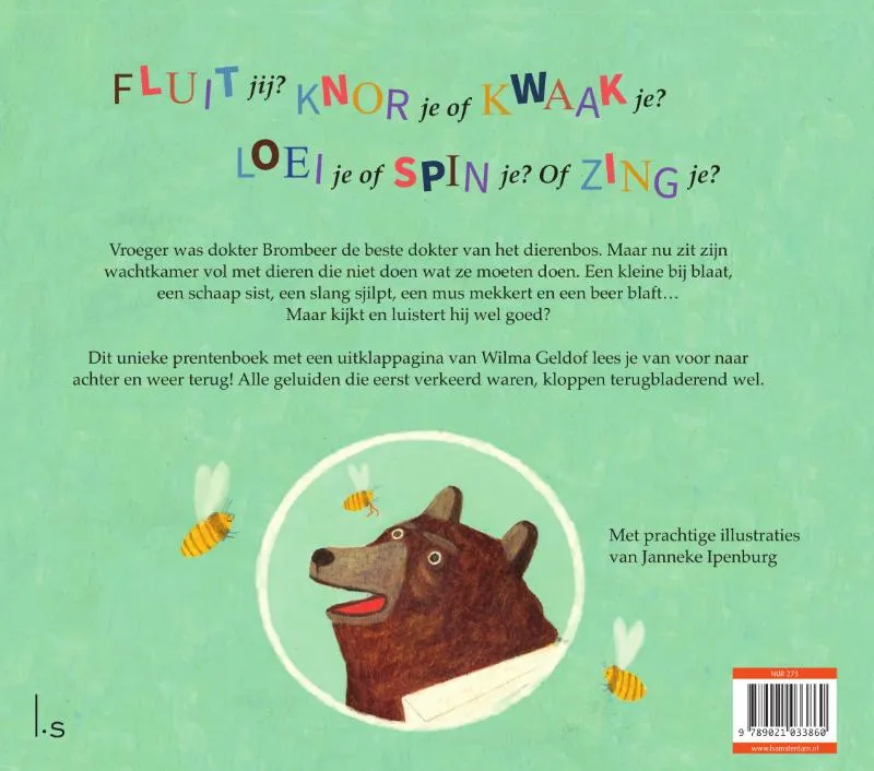 Bijen blaten niet, dokter Brombeer | 9789021033860 Bijen blaten niet, dokter Brombeer - Afbeelding 2