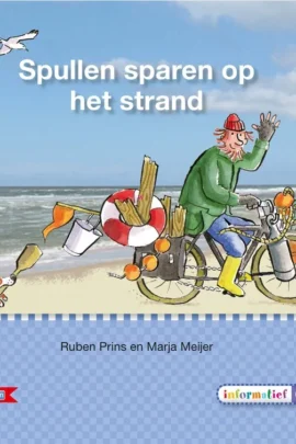 Spullen sparen op het strand