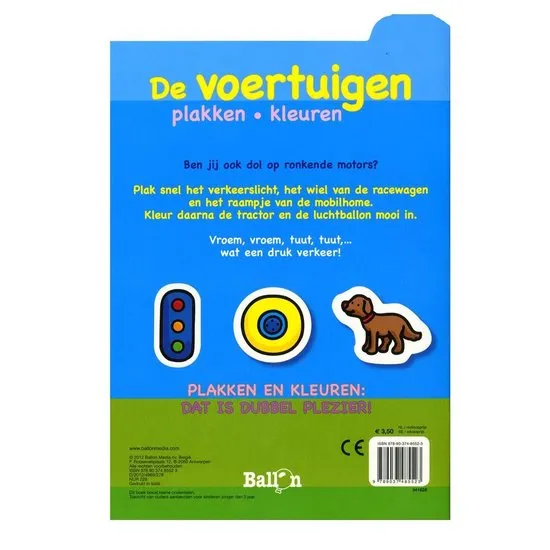 De voertuigen 2-4 jaar | 9789037485523 De voertuigen 2-4 jaar - Afbeelding 2