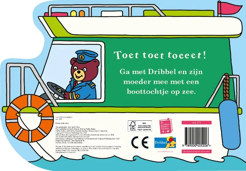 Dribbel op de boot | 9789000405206 Dribbel op de boot - Afbeelding 2
