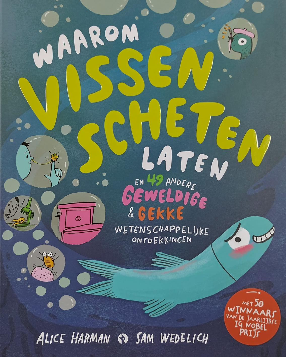 Boekentip: Waarom vissen scheten laten |